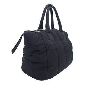 Prada Black Tote Shoulder Tessuto Bag Bomber